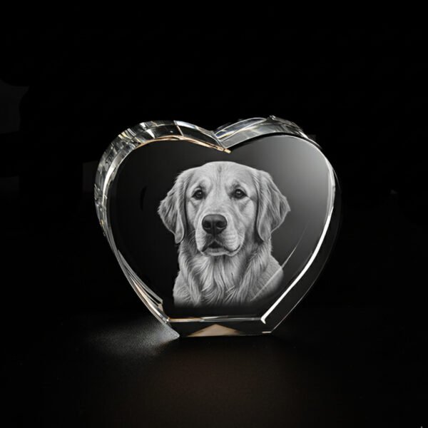 3D Crystal Heart